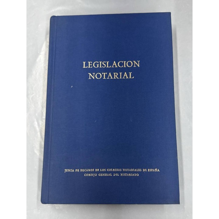 LEGISLACIÓN NOTARIAL